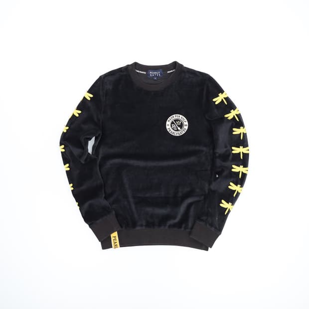 90 파리게이츠 골프 벨벳 세무 맨투맨 긴팔티 4206