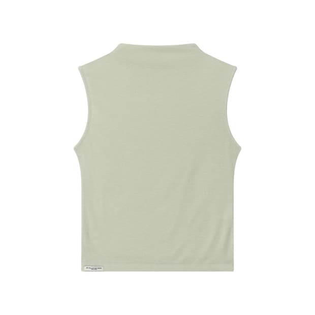 구해요) 아모르샤이 MOCK NECK SLEEVELESS - MINT 