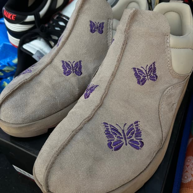 리복 니들스 비트닉 슬립온 베이지 290