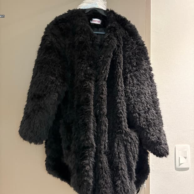 노 카라 퍼 자켓