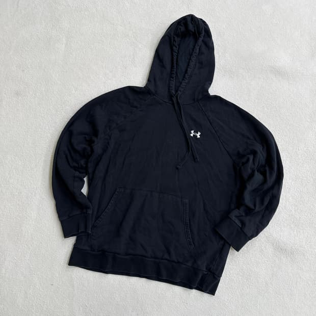 XL 언더아머 스몰로고 후드티 0511T