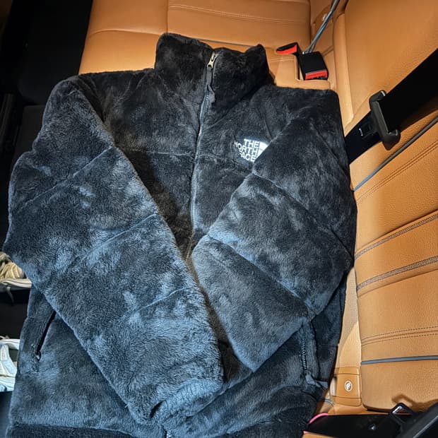 노스페이스 벌사 벨루어 눕시 블랙