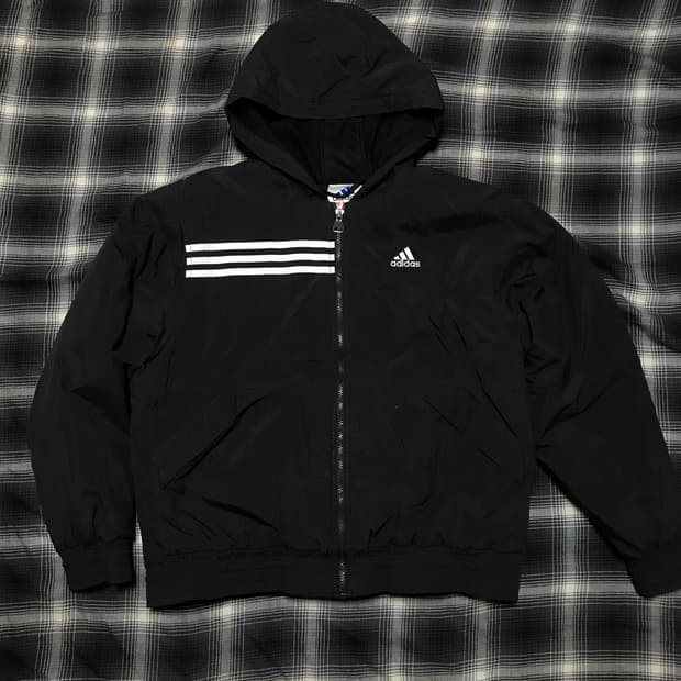 90-00s 재팬 아디다스 퍼포먼스 후드 패딩