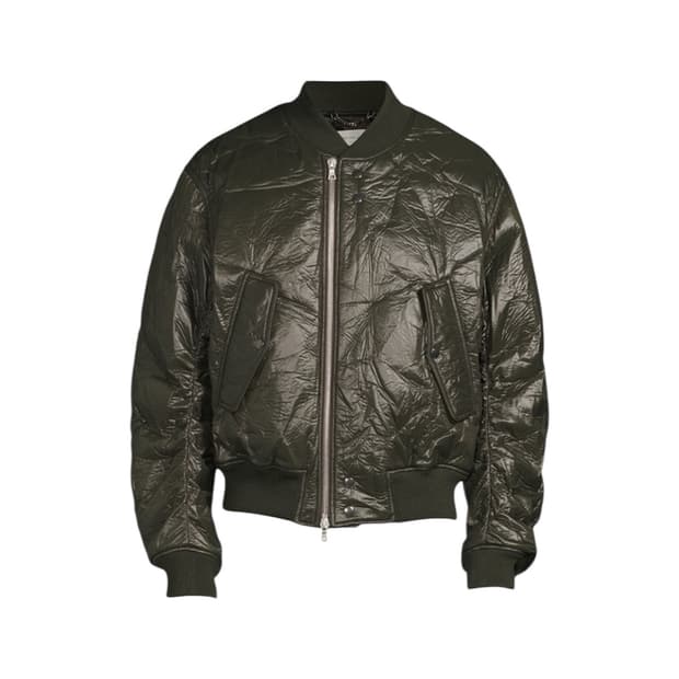 Dries Van Noten 21aw 크링클 봄버