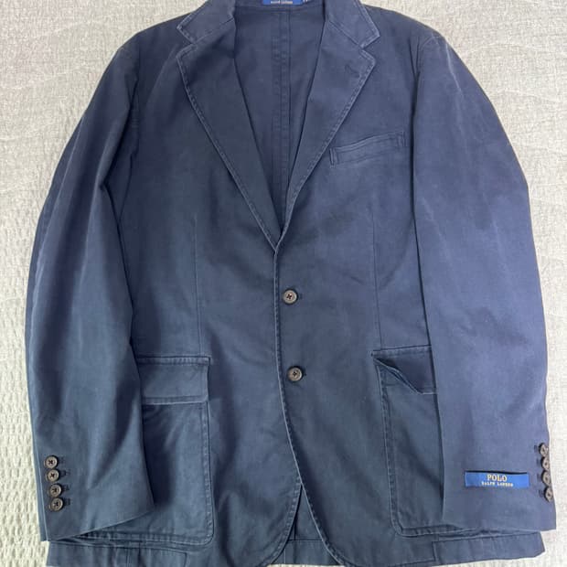 폴로 블레이저 네이비