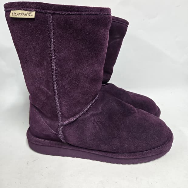 베어파우 스웨이드 부츠 퍼플240mm