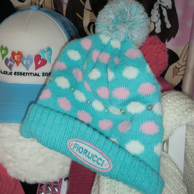 도트 폼폼비니 니혼진 러블리 모리걸 빈티지 하라주쿠