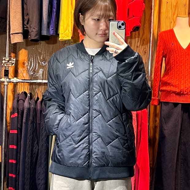 3XL 아디다스 파이어버드 퀼팅 블랙 블루종