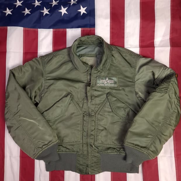 오리지날 미국제조  미공군 알파사 민수용 CWU45/P 항공점퍼