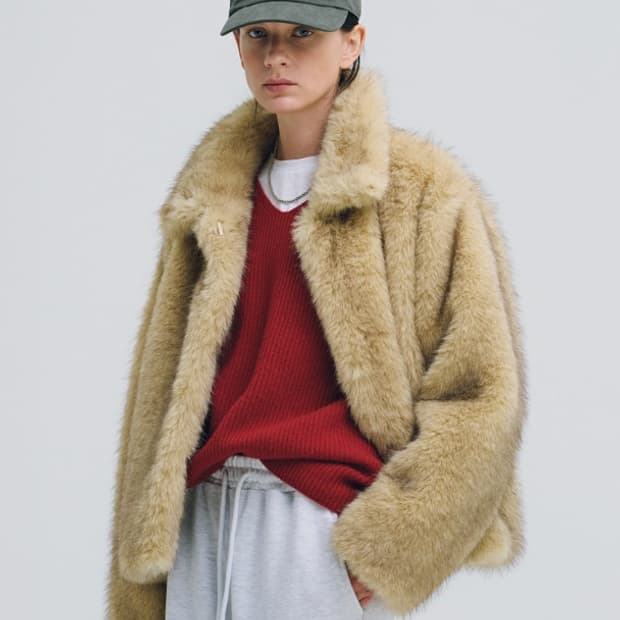 [시엔느] 노아 퍼 자켓 (새상품)