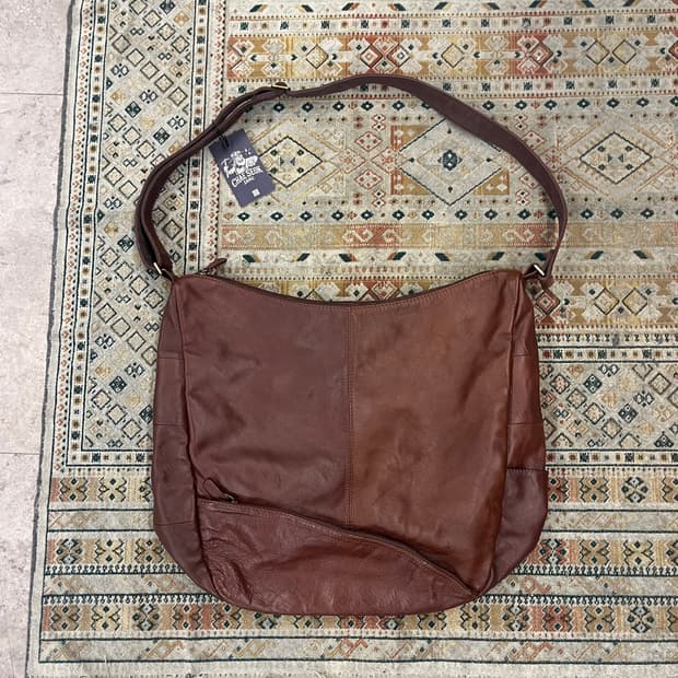 빈티지 레더백 브라운 #csz2853