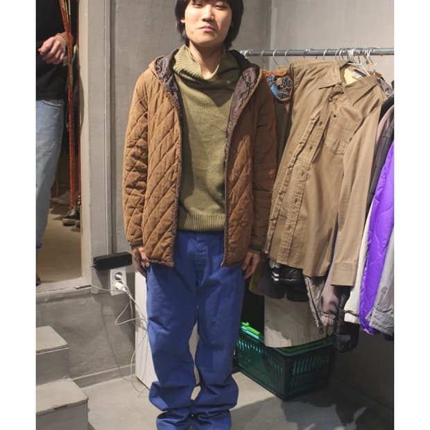 Zootie 퀄팅 후드 경량패딩