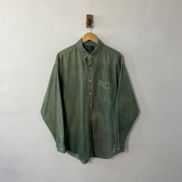 폴로 가먼트 다이 셔츠 