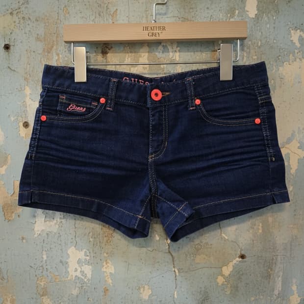 게스 여성 데님 숏팬츠 27사이즈