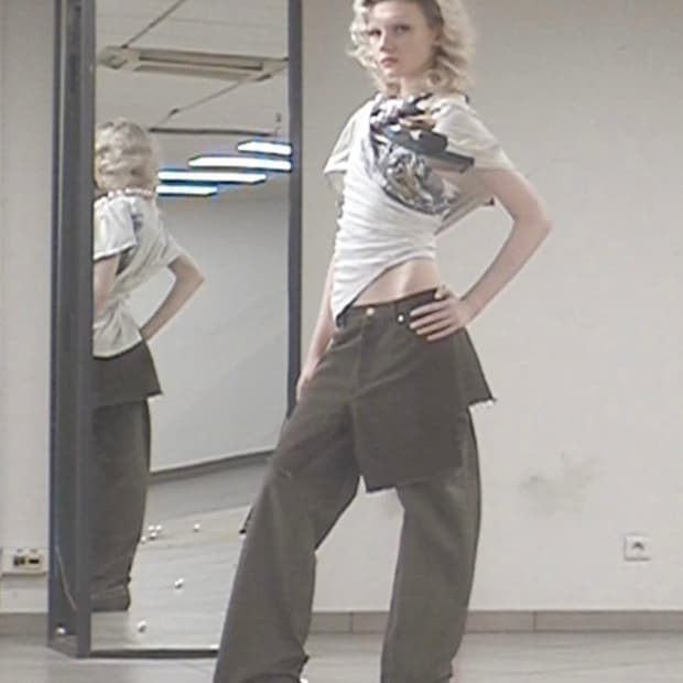 [S,M]어거스트 바론 All-in DISPLAY 데님 쇼츠/브라운