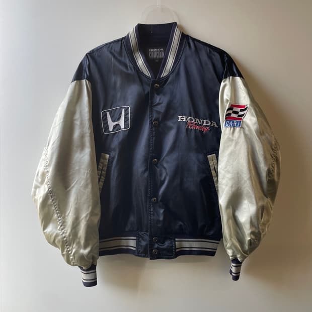 90s 혼다 컬렉션 새틴 자켓