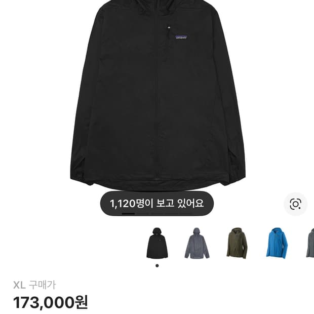 파타고니아바람막이