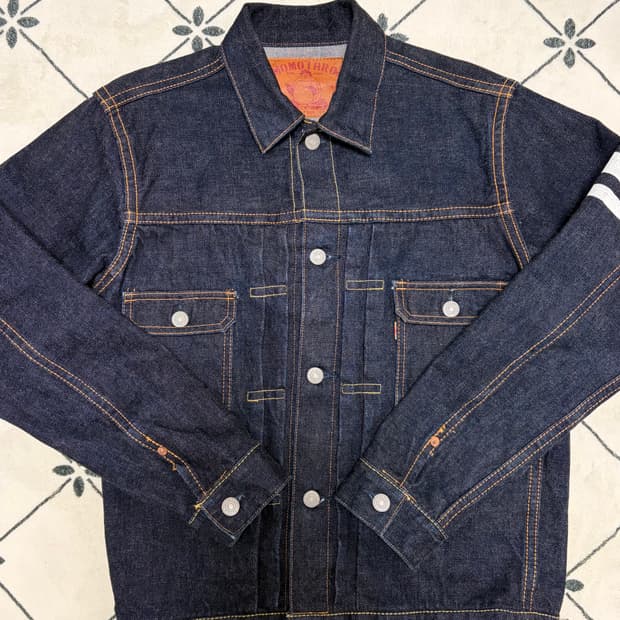 모모타로진 2세대 데님자켓 38사이즈