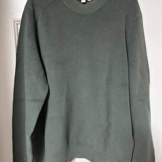 Cos 니트 올리브그린 xl