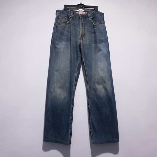 00s 리바이스 569 루즈 스트레이트 데님 팬츠 청바지 32-33인치