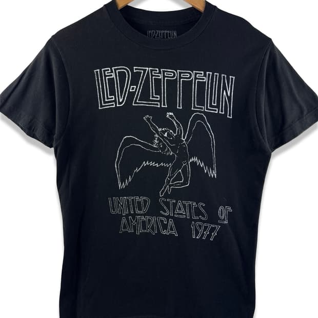 레드제플린 오피셜 1977 USA 투어 밴드티셔츠2094