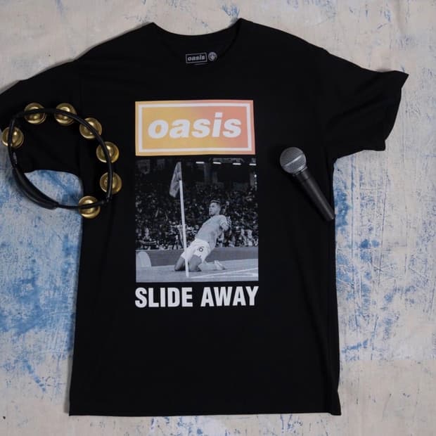 Oasis X Man City 한정판 Slide Away 공식 굿즈