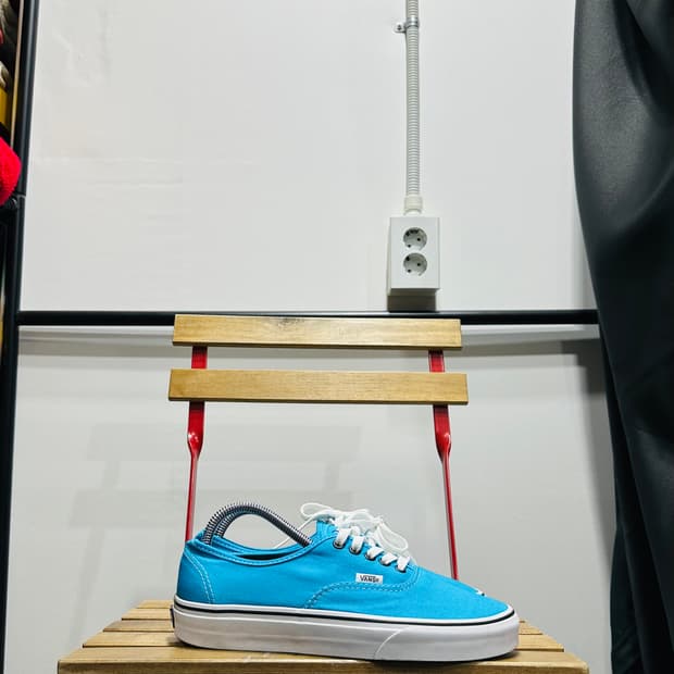 US8.5 265) 반스 운동화 남성 남자 신발 어센틱 블루