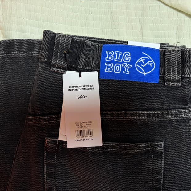 폴라스케이트 빅보이진 실버블랙 XL