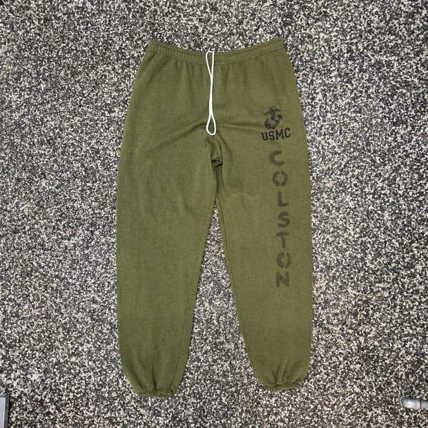 빈티지 USMC 미 해병대 스웻 팬츠 (L)  