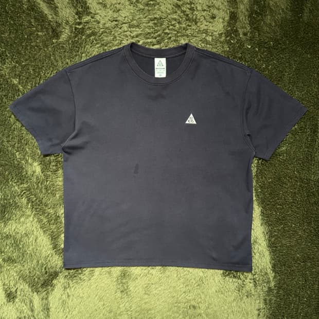 [3XL] 나이키 ACG LBR 엠브로이더리 로고 티셔츠 블랙