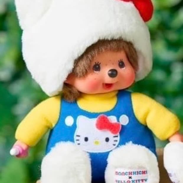 헬로키티 몬치치 콜라보 인형