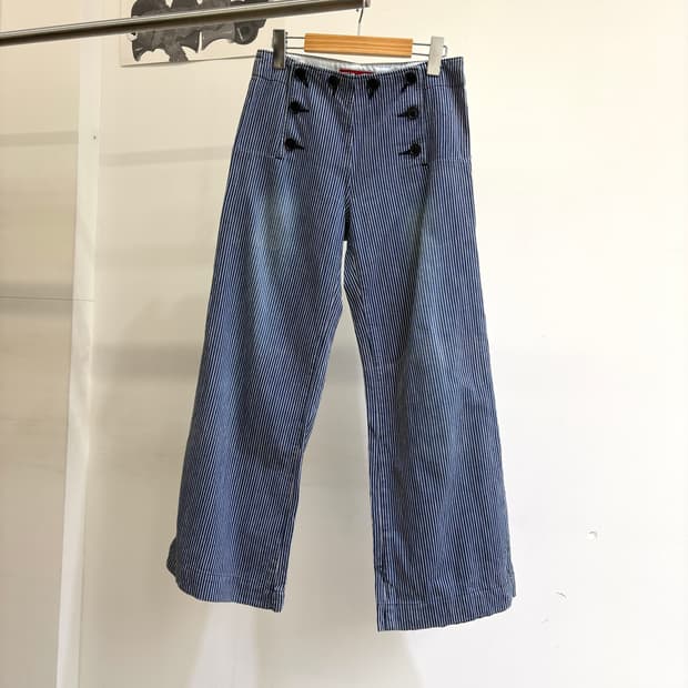 SUPER HAKKA (Made in Japan) 스트라이프팬츠