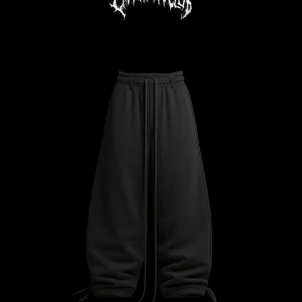 에모스탠스클럽 벨트 스웻팬츠 메가사이즈