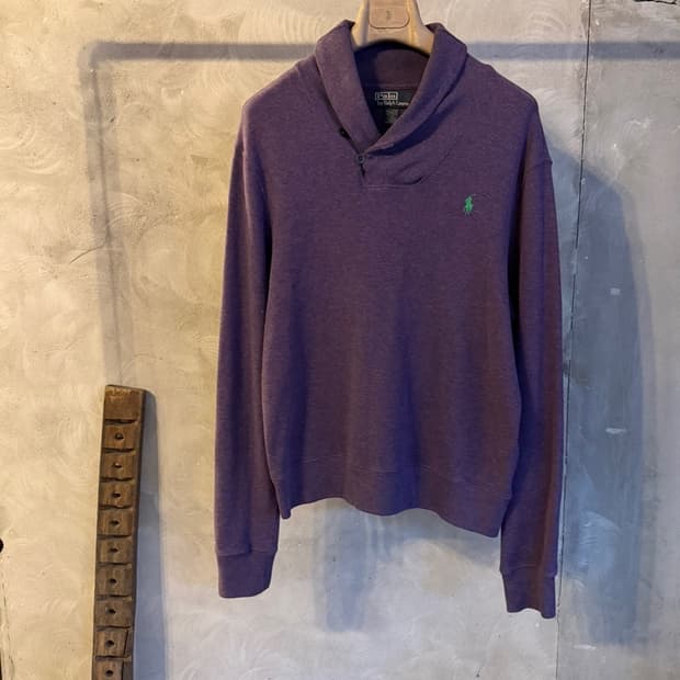 폴로 랄프로렌 숄칼라 스웻 100