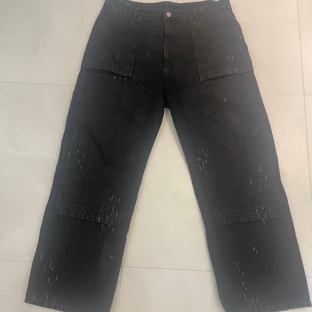 준지 페인팅 데님 52