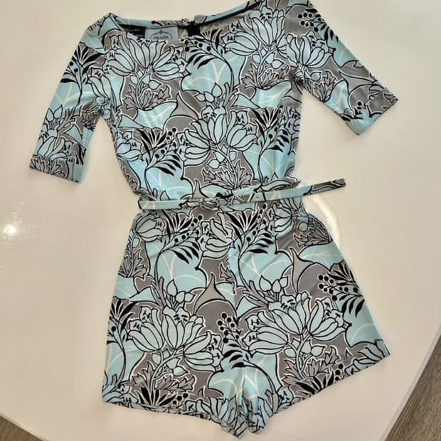 PRADA 03 FW 스페셜 리-에디션 점프수트(실크)해외발송