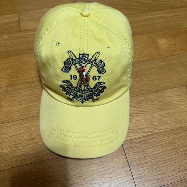 OS 폴로 랄프로렌 볼캡 옐로우
