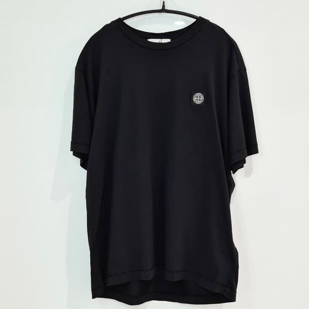 스톤아일랜드 와펜 패치 반팔 티셔츠 801524113 XL