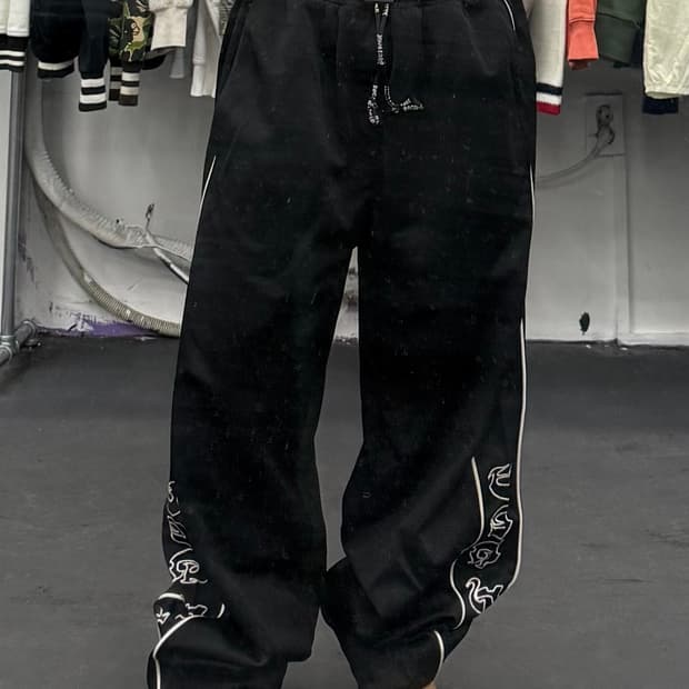 도그타운 사이드 로고 스웻팬츠