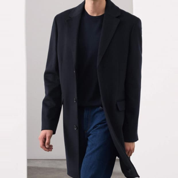 St Michael  캐시미어오버코트