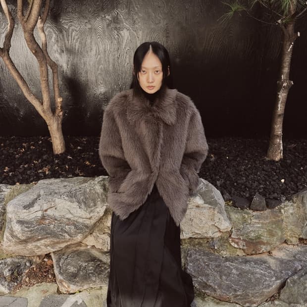 유스 폭스 퍼자켓 (brown, m size)