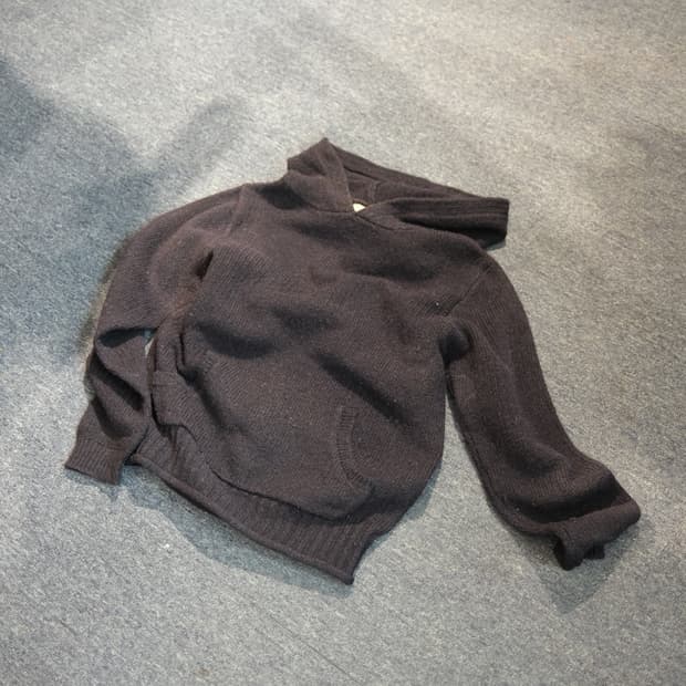 빔즈보이 니트 후드 스웨터