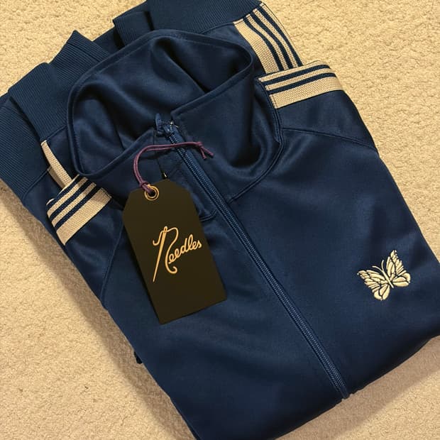 니들스 트랙 자켓 로얄 블루 L