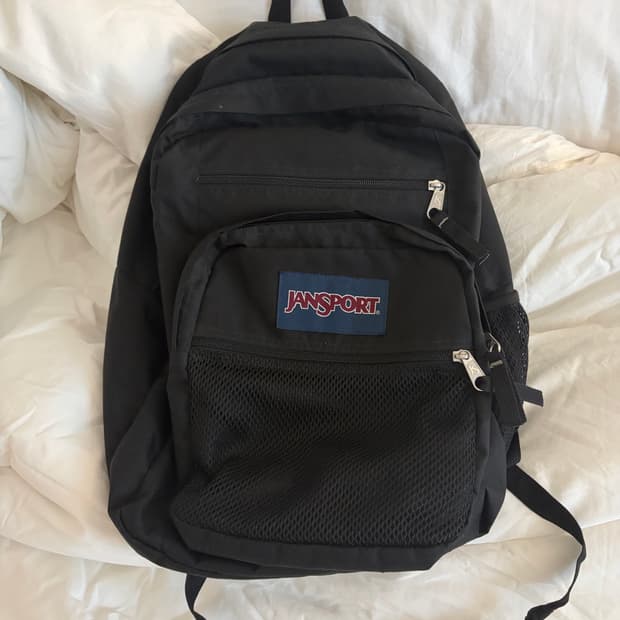 잔스포츠 백팩 블랙 JS0A3P56