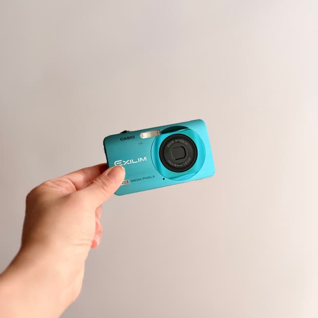 💙 미품 카시오 엑슬림 EX-Z90 아쿠아블루💙