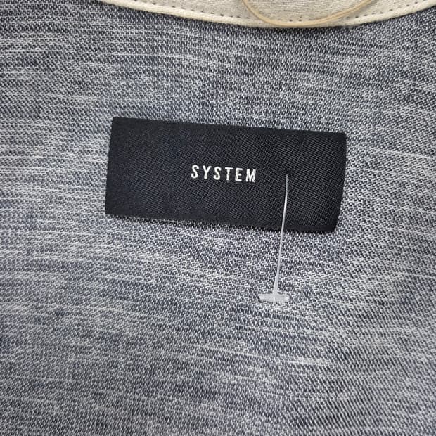 SYSTEM 코튼 자켓 