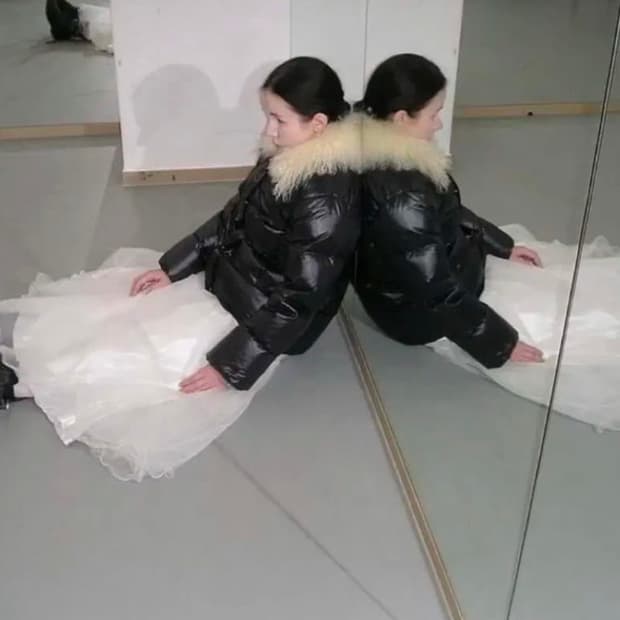 Eonts 에옹쓰 트리밍 퍼 자켓 패딩