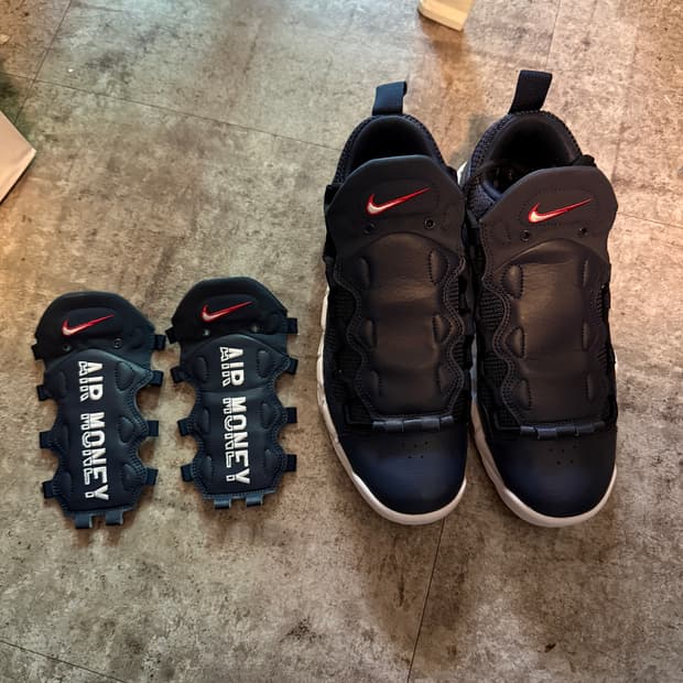 Nike Air More Money Black White 270
