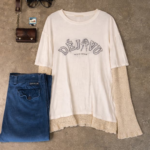 OUR LEGACY 아워레가시 데자뷰 믹스 티 42