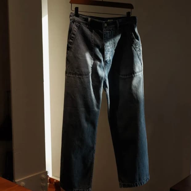 본로우 40s USN DENIM TROUSERS 3사이즈 새상품